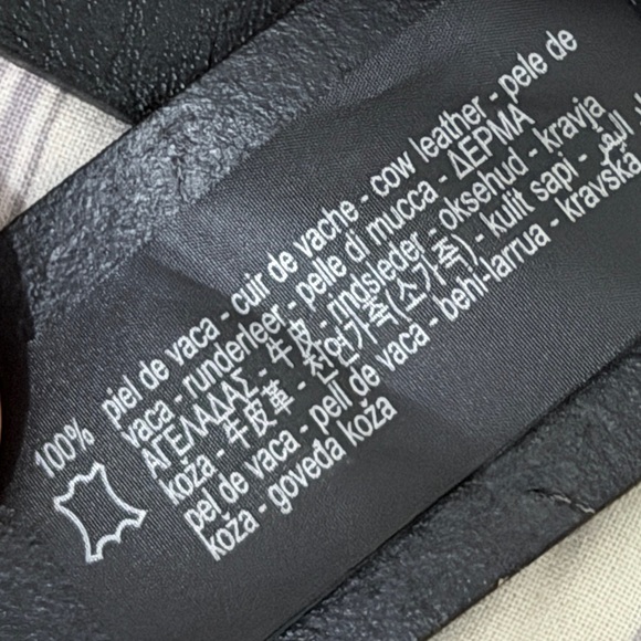 NWOT Zara Animal Print Leather Belt - Picture 5 of 5